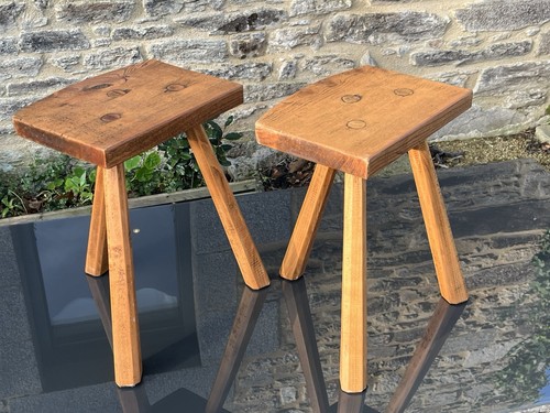 Tabouret brutaliste era - tabouret,
