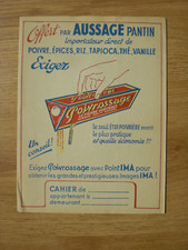 Ancien Protege cahier publicitaire POIVROSSAGE poivre épices état moyen