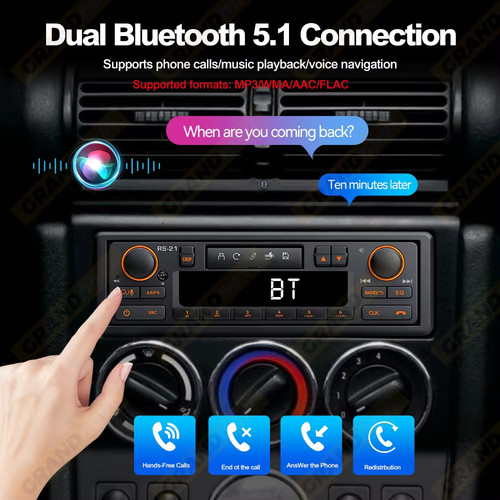 Autoradio bluetooth d1901 neuf - bluetooth,