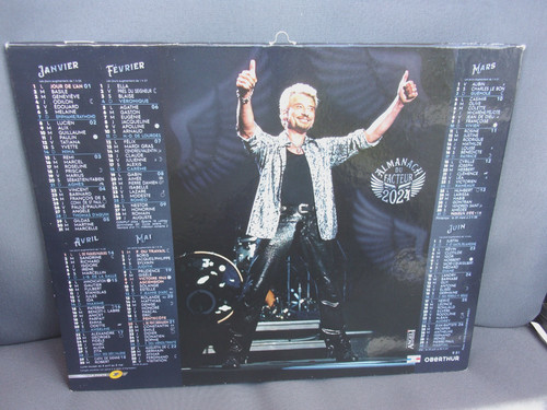 Calendrier poste 2024 - 2024, johnny
