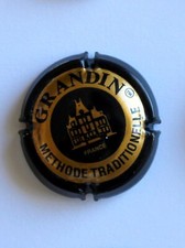 CAPS / CAPSULE DE CHAMPAGNE - PLAQUE DE MUSELET - VAL DE LOIRE - GRANDIN  METHOD