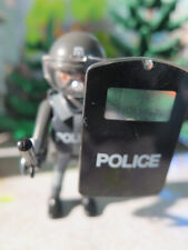 policier SWAT GIGN RAID police intervention CRS 5186 PLAYMOBIL avec bouclier