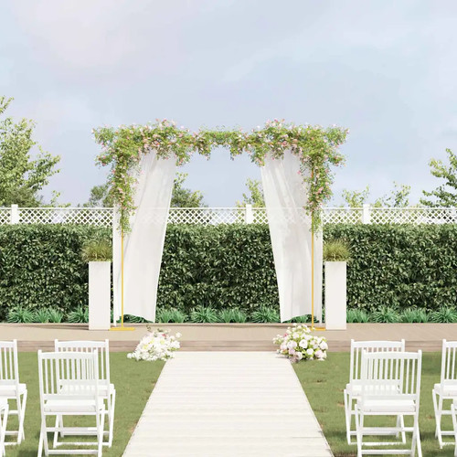 Arche mariage doré acier - arche,