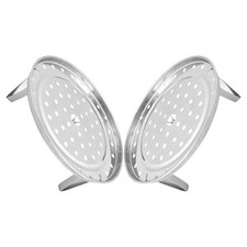 2 Pcs Cuit Vapeur Inox