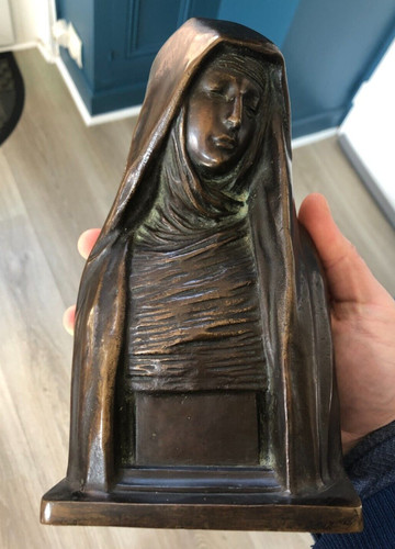 Beau buste bronze - , xixéme