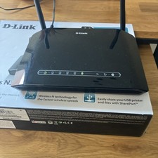 D-LINK Modem Routeur N300 ADSL2/2 + Lan sans Fil 802.11 4 Ports Lan USB