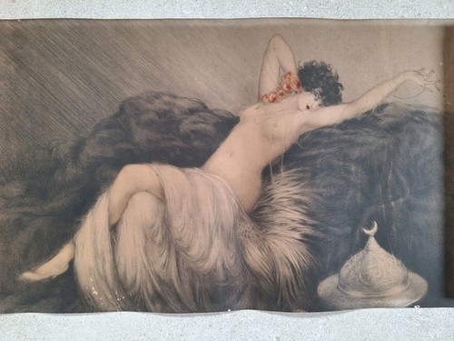 Gravure ancienne originale art - ancienne,