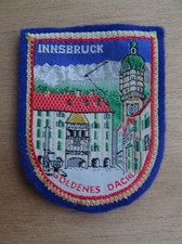 INNSBRUCK Autriche Patch écusson brodé  / collection souvenir / voir descriptif