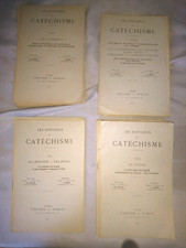 lot 43 ancien livres revue bible missel les histoires du catéchisme 1920