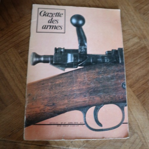 Revue gazette armes 1976 - gazette,