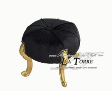 Pouf Eneas Rond Luigi XV Style
