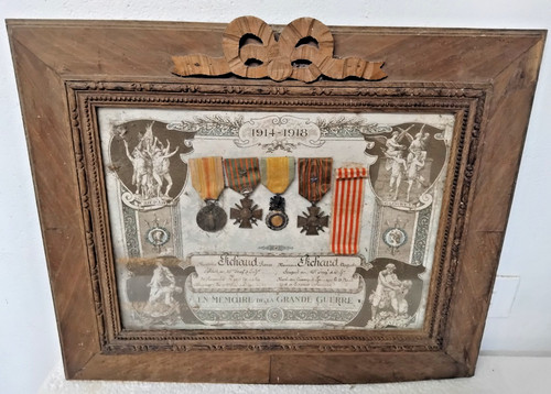 Tableau certificat souvenir - tableau, en