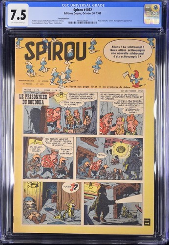 Journal spirou 1072 rare - journal, #1072