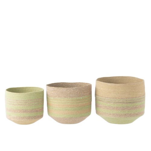 Lot paniers jonc de - lot,