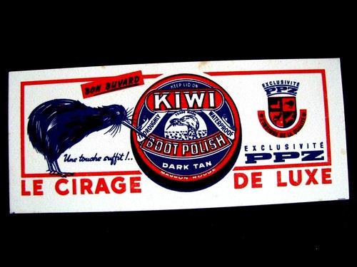 Ancien buvard kiwi - ancien,