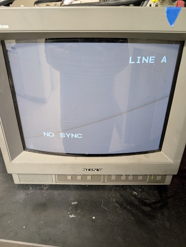 Sony pvm 14n6u crt tv - sony, 14"