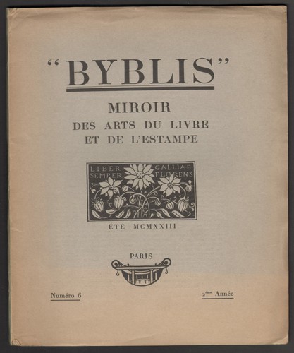 Revue byblis numéro - revue, 6