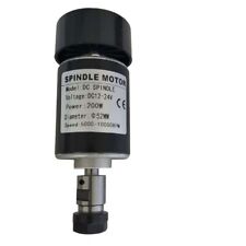QTY:1 NEW 24V 200w10000rpm DIY PCB spindle motor punch CNC engraving machine