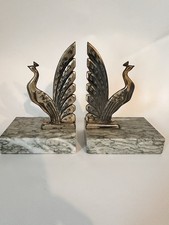 serre livres art déco Paon