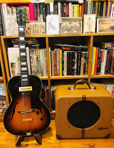 1930s gibson 100 guitar - gibson, es-100