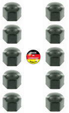 10x CACHE ECROU NOIR 10mm 13mm