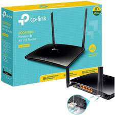Routeur TP-Link TL-MR6400 WIRELESS 4G LTE Wi-Fi N300 Avec Carte SIM
