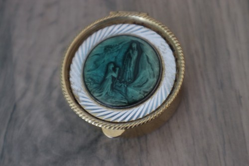 Petite boite pilule decor - boite,
