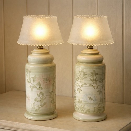 Paire pieds lampe en - pieds, de