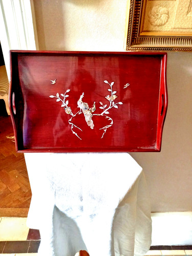 Plateau style asiatique décor - plateau,