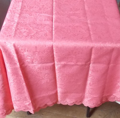 Nappe ronde damassee - nappe, cm