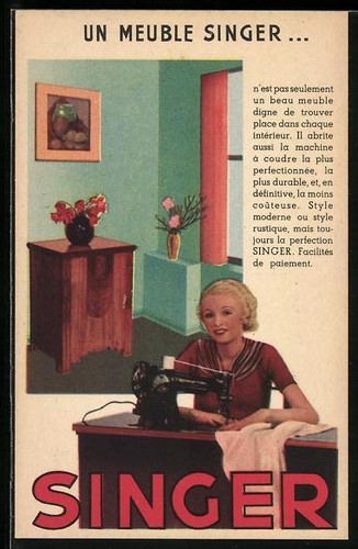 Carte postale meuble - carte,