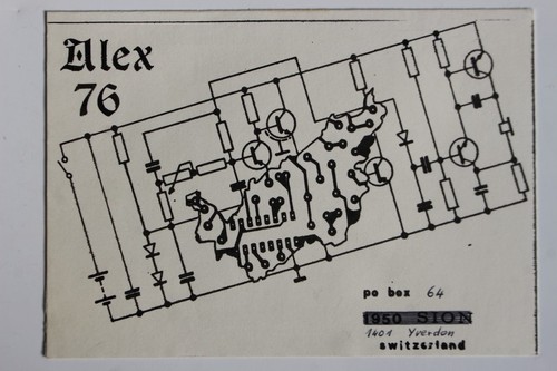 Carte postale qsl radio - postale,