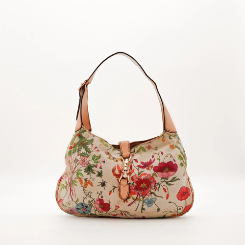 Sac gucci jackie flora hobo - sac,