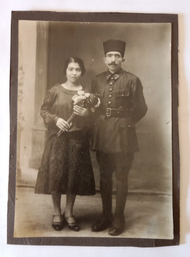 Photo mariage couple soldat - photo,