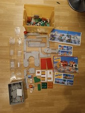 Lot Majokit Majorette vintage – routes, bâtiments, station-service Shell – année