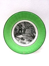 Assiette décorative : "Chasse