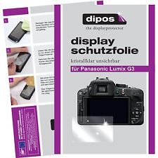 6x dipos Protection pour Panasonic Lumix DMC G3 Film de d'écran cristal clair