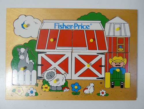 Puzzle fisher price vintage - price, la