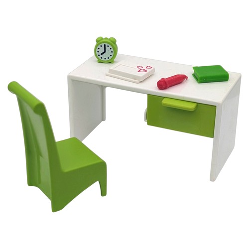 Playmobil table verte blanche