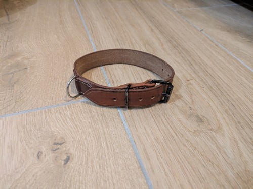 Collier chien cuir militaire - collier,