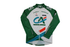 Veste cyclisme vintage Nalini Crédit Agricole Look