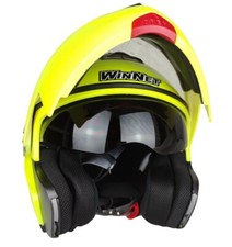 Casque Modulaire Ouvrable Fluo