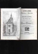annuaire historique et statistique deux sevres 79 ancien 1835 louis philippe 1er