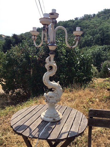 Lampadaire jardin fonte - en,