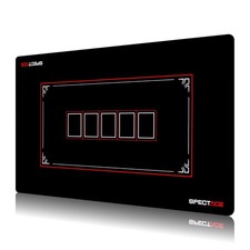 Tapis Poker 100 × 60 cm | Tapis de Carte Professionnel pour Poker Set - Table...