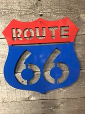 Route 66 wall hanging Metal