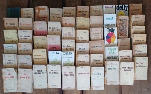 Delly lot livres - delly, 56