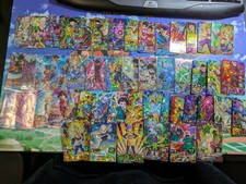 lot De 50 cartes SR dragon ball heroes Sdbh Foil holo Super Rare *** Sans Double