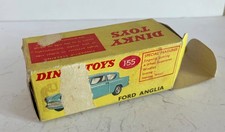 DINKY TOYS GB FORD ANGLIA REF 155  EMPTY BOX ORIGINAL VINTAGE NO ATLAS