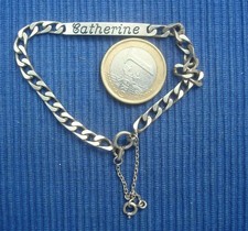 B36 Gourmette Argent Massif